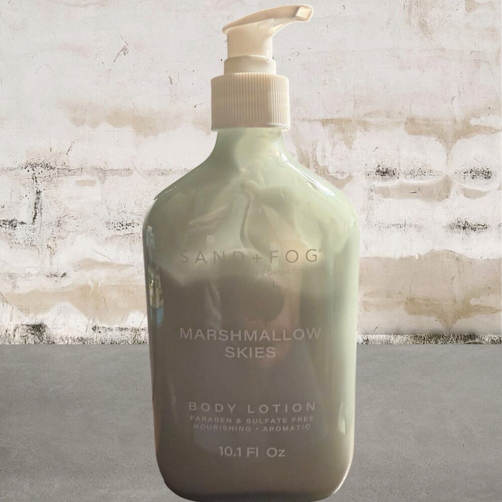 Sand + Fog $15 Marshmallow Skies 10.1oz Body Lotion NEW
